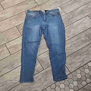 Democracy Women's Straight Leg Blue Jeans